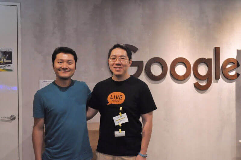 Google 亞洲區戰略發展經理倪亮及 iKala 執行長程世嘉先生